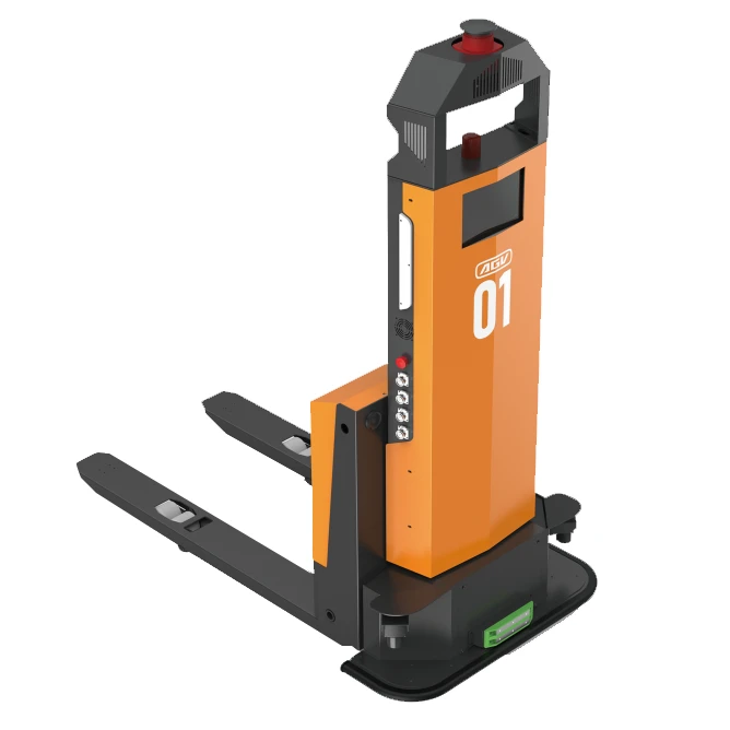 laser pallet stacker